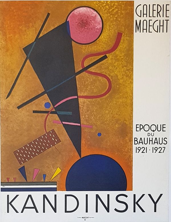 リトグラフ Kandinsky - Epoque du Bauhaus 1921-1927
