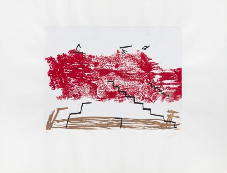 彫版 Tàpies - Escalier 
