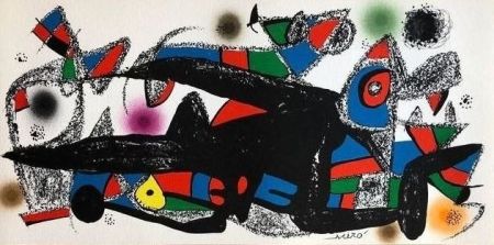 リトグラフ Miró - Escultor : Dinamarca