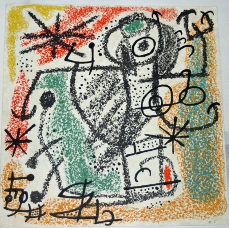 リトグラフ Miró - Essences de la terra BAT