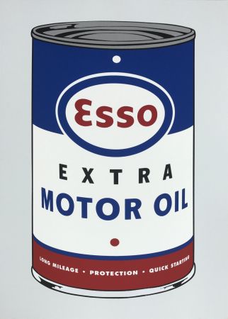 シルクスクリーン Meyer  - Esso Extra Motor Oil