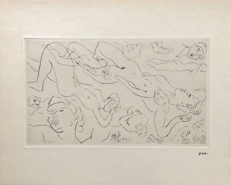 彫版 Matisse - Etude de nu