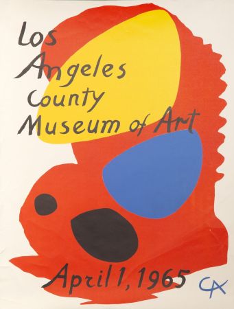 リトグラフ Calder - Exhibition Poster: Los Angeles County Museum of Art