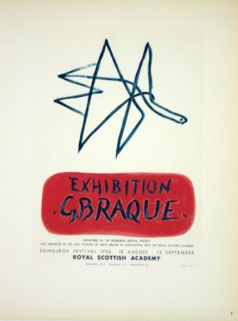 リトグラフ Braque - Exhibition  Royal Scottish Academy