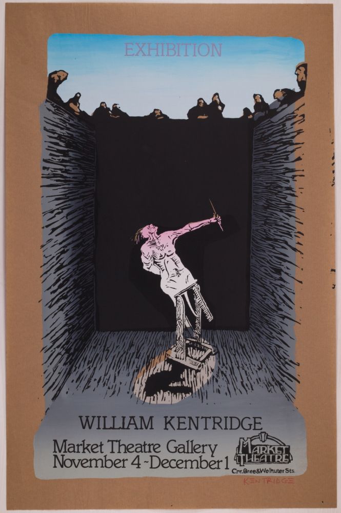 シルクスクリーン Kentridge - Exhibition William Kentridge (Pit Monotypes)