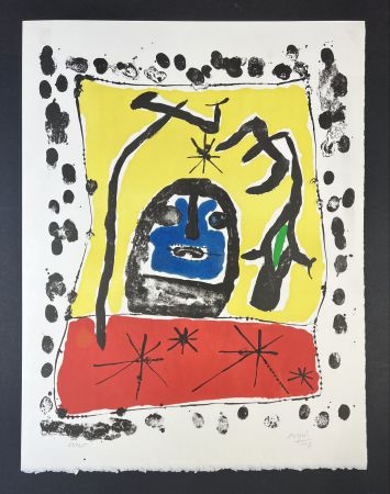 リトグラフ Miró - Exposiciòn à la Galerie Matarasso