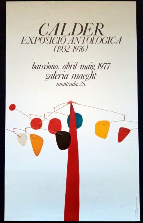 掲示 Calder - Exposició Antològica 1932 1976