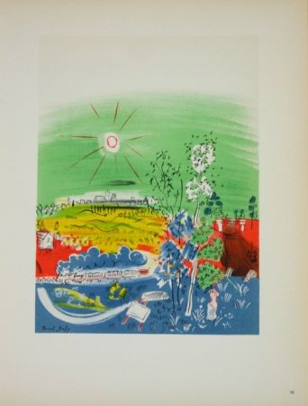 リトグラフ Dufy - Exposition d'Art  Français Kaunas 1939
