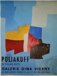掲示 Poliakoff - Exposition Dina Virny