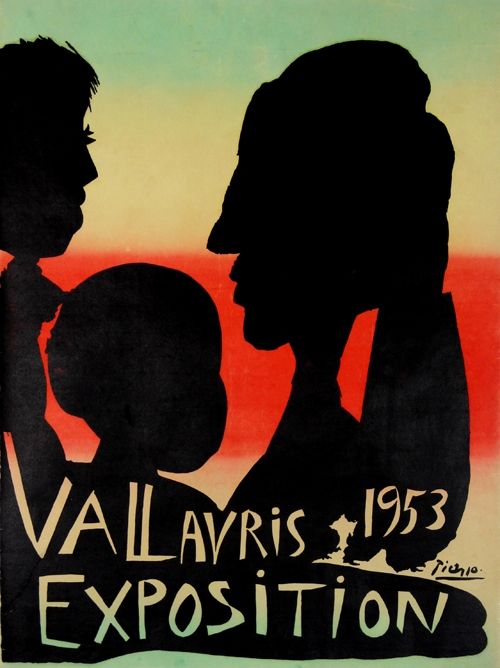 リトグラフ Picasso - Exposition Vallauris 1953
