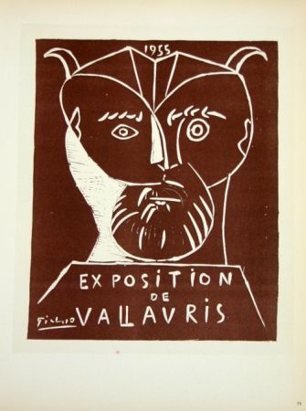 リトグラフ Picasso (After) - Exposition  Vallauris 1955
