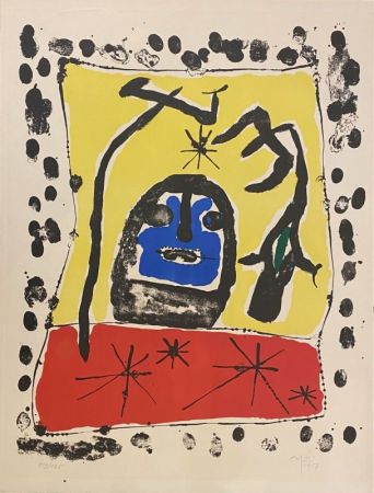 リトグラフ Miró - Exposition à la Galerie Matarasso, Nice, 1957 
