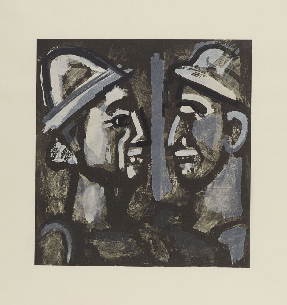 リトグラフ Rouault - FACE A FACE, 1933 