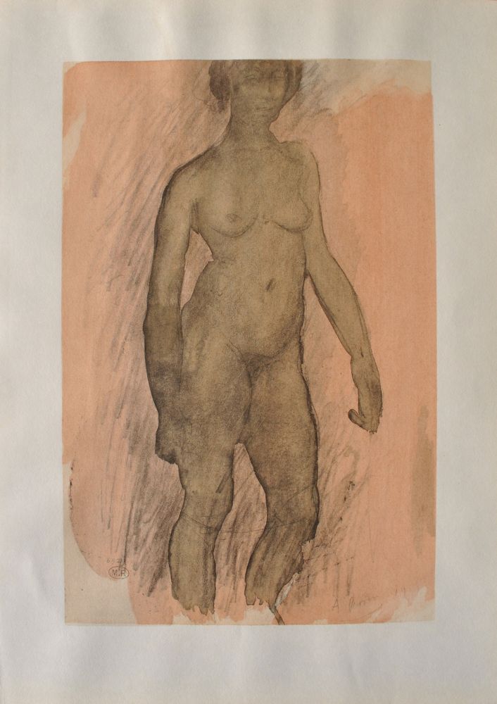 彫版 Rodin - Femme africaine nue
