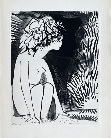 彫版 Picasso - Femme assise