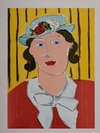 リトグラフ Matisse - Femme au chapeau, 1939