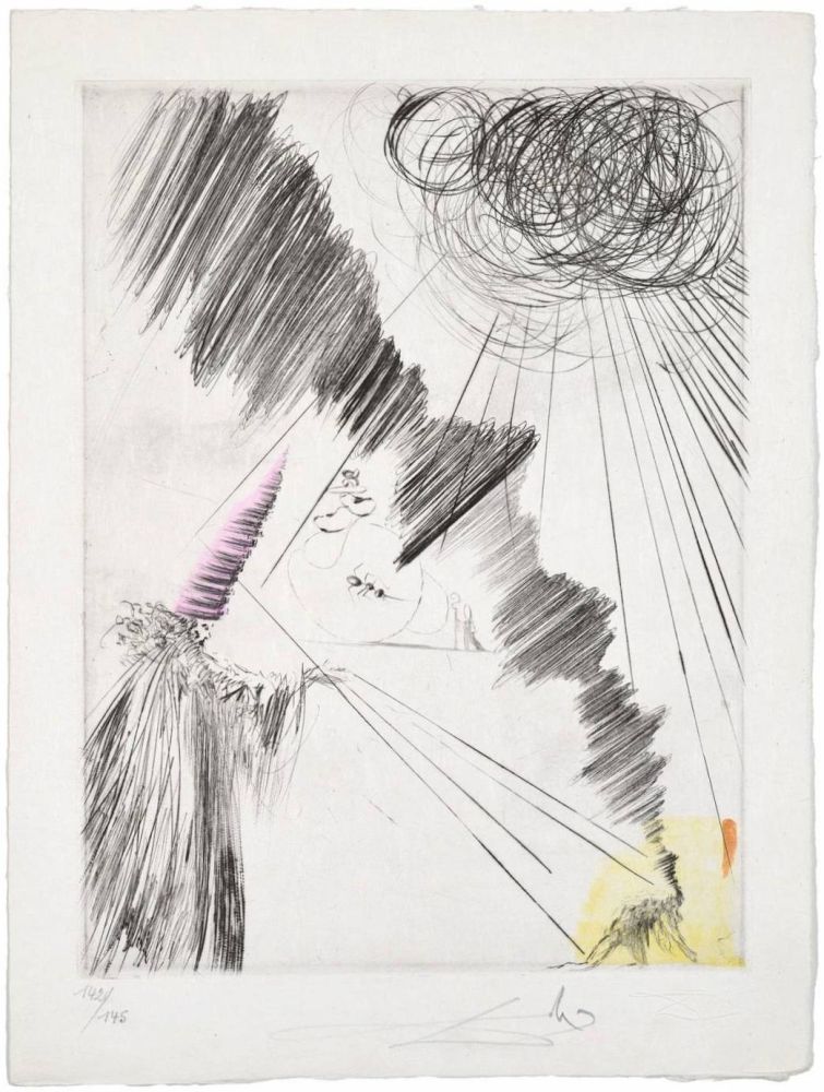 ポイントーセッシュ Dali - Femme au clown (Woman with Clown)