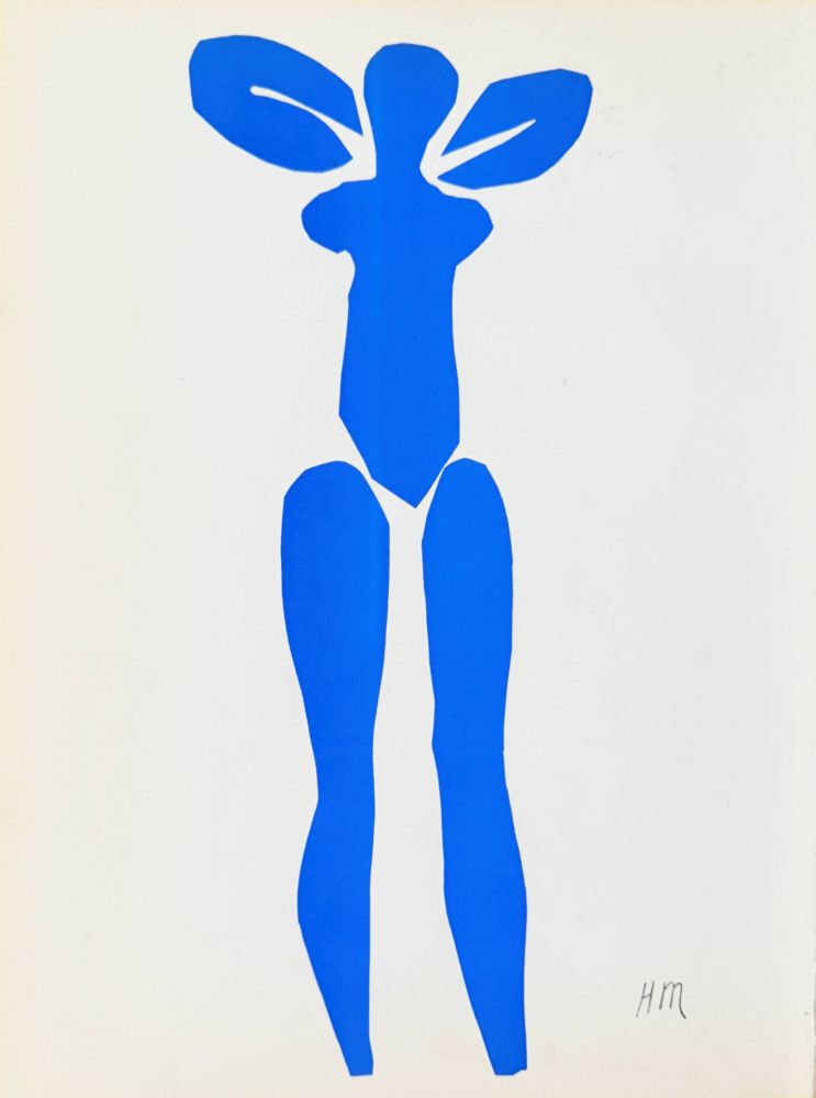 リトグラフ Matisse - Femme Bleue