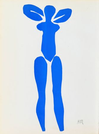 リトグラフ Matisse - Femme Bleue