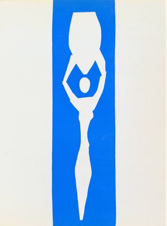 リトグラフ Matisse - Femme Bleue