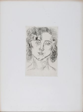エッチング Matisse - Femme en buste, 1920 - Scarce!