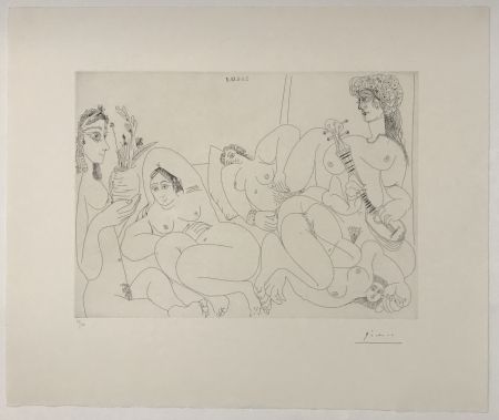 アクチアント Picasso - Femme faisant la sieste au soleil
