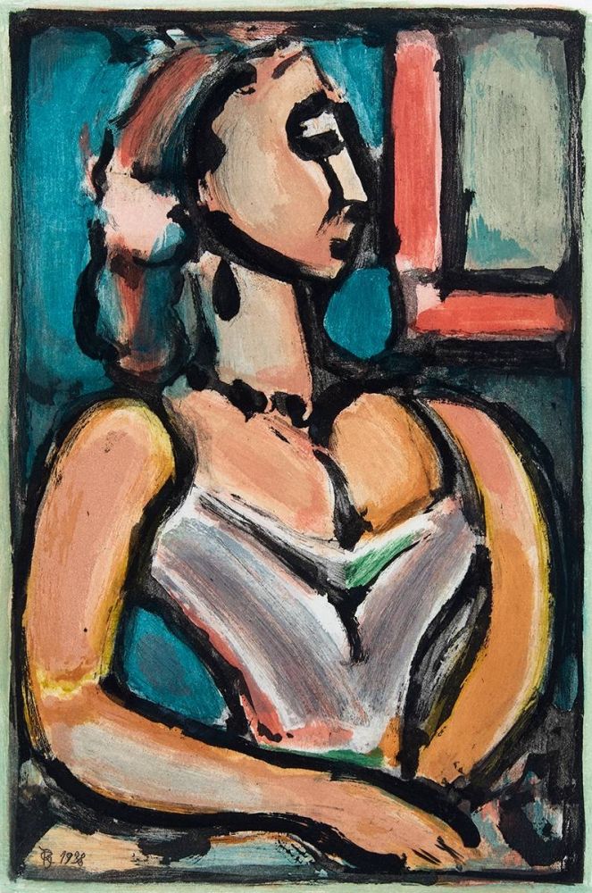 アクチアント Rouault - Femme fiere