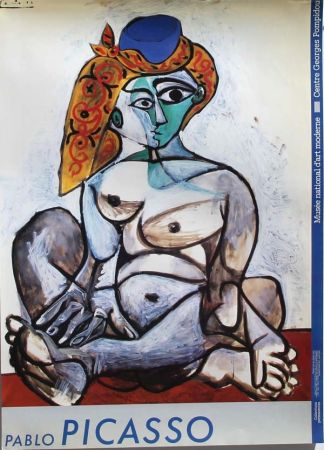 オフセット Picasso - Femme Nue au Bonnet Turc