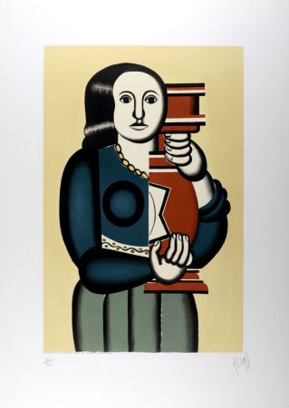 リトグラフ Léger (After) - Femme à la Cruche, c.1950