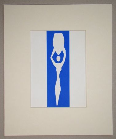 リトグラフ Matisse (After) - Femme à l'amphore - 1952