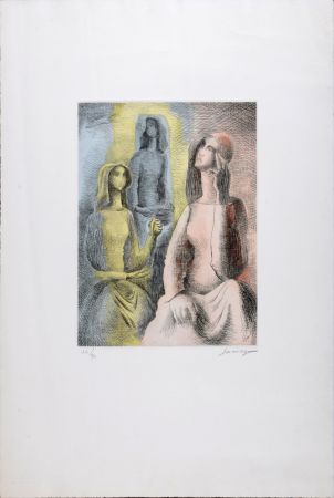 彫版 Survage - Femmes de pêcheurs, c. 1931 - Hand-signed!