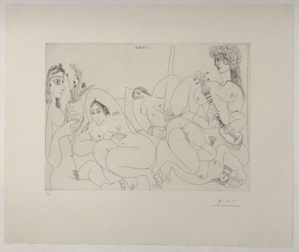 アクチアント Picasso - Femmes faisant la sieste au soleil