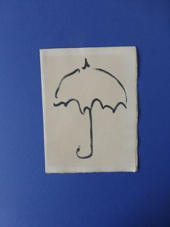 挿絵入り本 Alechinsky - Fermer enfin son parapluie 