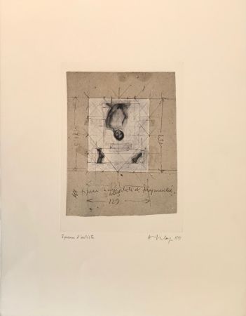 シルクスクリーン Delay - Figure incomplète et fragmentée, 1991