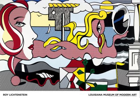 掲示 Lichtenstein - Figures in Landscape