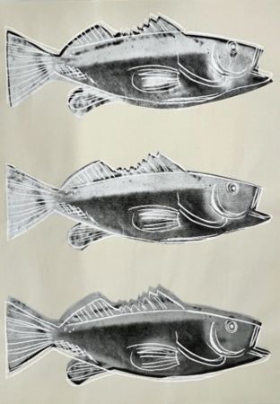 シルクスクリーン Warhol - Fish
