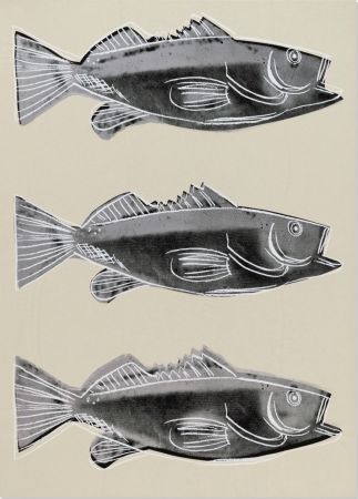 シルクスクリーン Warhol - Fish