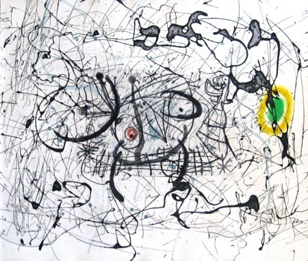彫版 Miró - Fissures