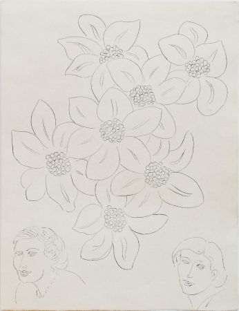 エッチング Matisse - Fleurs