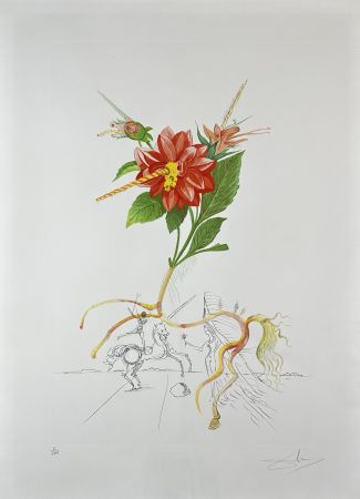 彫版 Dali - Flora Dalinae Dahlia Unicorns