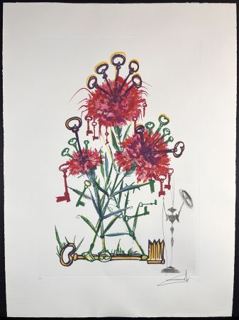 彫版 Dali - Florals Carnation Don Quixote