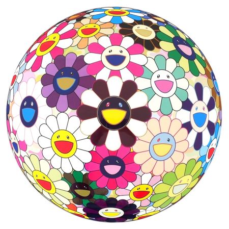 オフセット Murakami - Flower Ball Brown