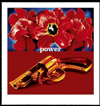 シルクスクリーン Huart - Flower Power Pop