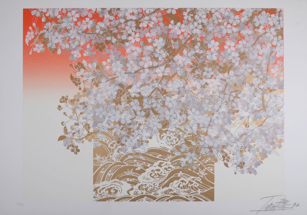 シルクスクリーン Imai - Flowers