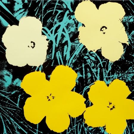 シルクスクリーン Warhol - Flowers