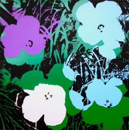 シルクスクリーン Warhol (After) - Flowers 11.64