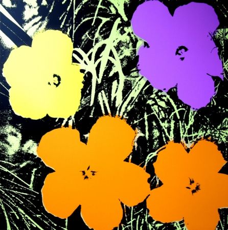 シルクスクリーン Warhol (After) - Flowers 11.67