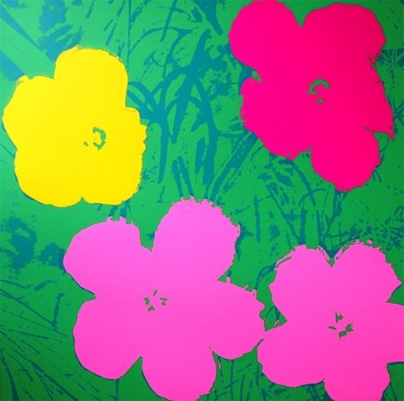 シルクスクリーン Warhol (After) - Flowers 11.68
