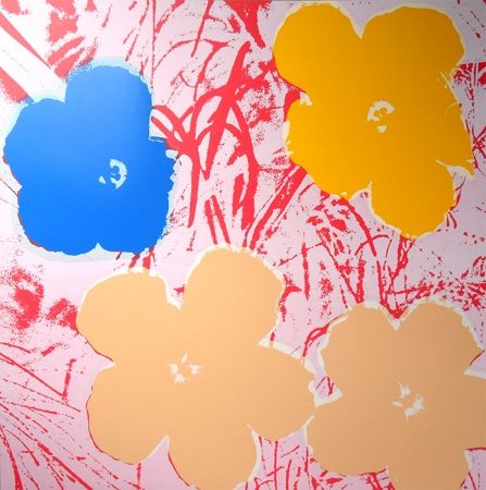 シルクスクリーン Warhol (After) - Flowers 11.70