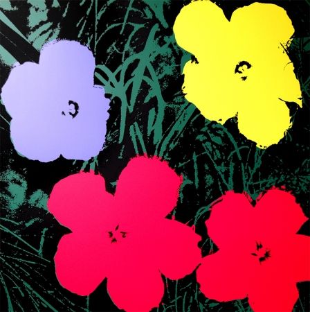シルクスクリーン Warhol (After) - Flowers 11.73